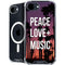 Peace Love And Music iPhone 16e MagSafe Case