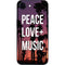 Peace Love And Music iPhone 16e Skin