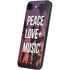 Peace Love And Music iPhone 16e Skin