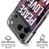 Peace Love And Music iPhone 18 Pro Clear Case