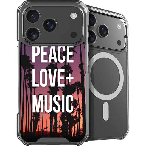 Peace Love And Music iPhone 18 Pro MagSafe Case
