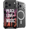Peace Love And Music iPhone 18 Pro MagSafe Case