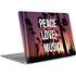 Peace Love And Music Apple MacBook Air Skin