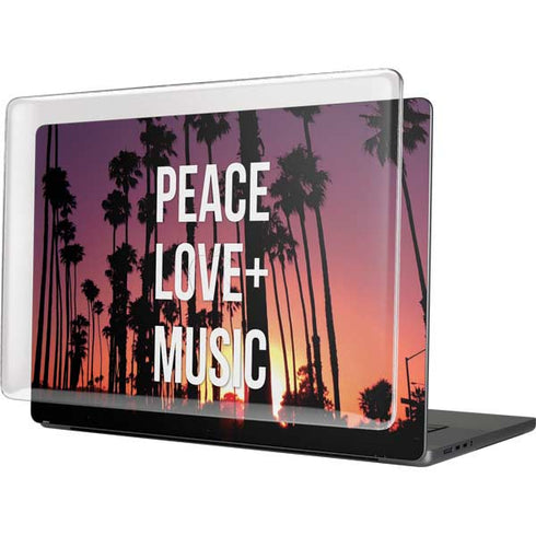 Peace Love And Music MacBook Cases