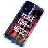 Peace Love And Music Moto G 5G (2024) Clear Case