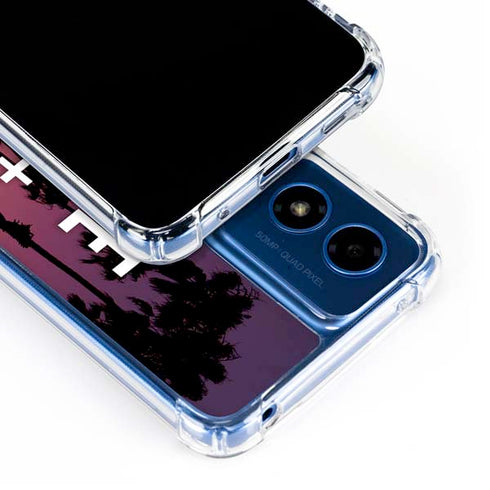 Peace Love And Music Moto G 5G (2024) Clear Case