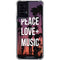 Peace Love And Music Moto G Power 5G (2024) Clear Case