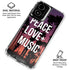 Peace Love And Music Moto G Power 5G (2024) Clear Case