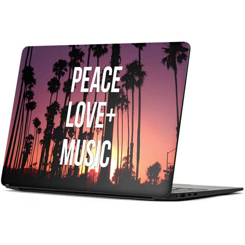 Peace Love And Music Surface Laptop 7 15in Skin