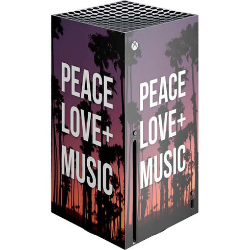 Peace Love And Music Xbox Series X Skins