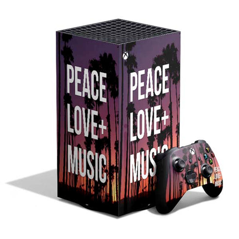 Peace Love And Music XBox Series X Digital Edition Bundle Skin