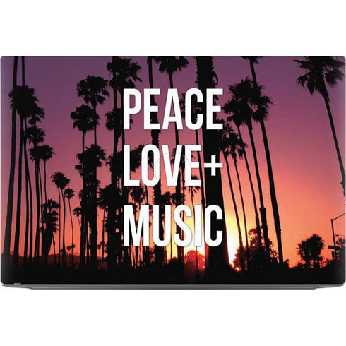 Peace Love And Music Dell XPS Skin