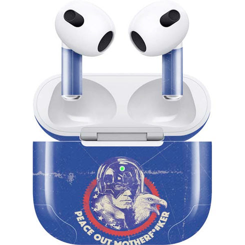 DC Comics Peacemaker Peace Out Apple AirPods (3rd Gen 2021) Skin