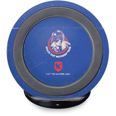 DC Comics Peacemaker Peace Out Fast Charge Wireless Charging Stand Skin