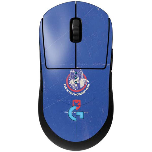 DC Comics Peacemaker Peace Out G Pro Wireless Gaming Mouse Skin