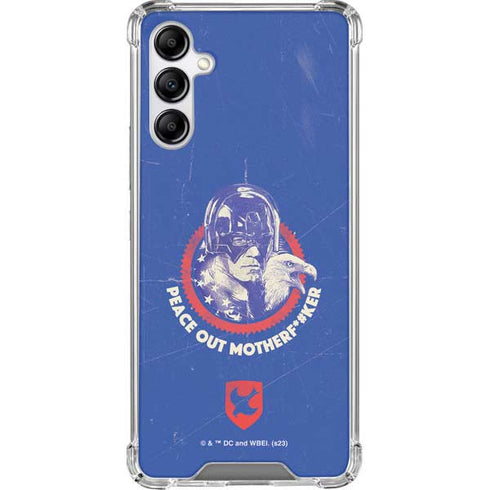 DC Comics Peacemaker Peace Out Galaxy A14 5G Clear Case