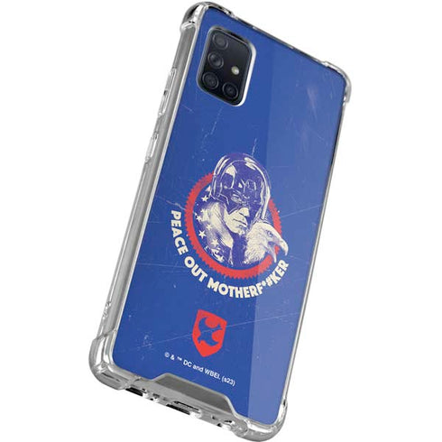 DC Comics Peacemaker Peace Out Galaxy A51 5G Clear Case