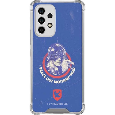 DC Comics Peacemaker Peace Out Galaxy A53 5G Clear Case