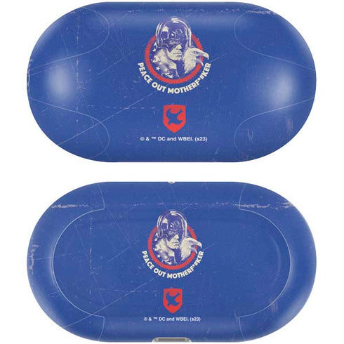 DC Comics Peacemaker Peace Out Galaxy Buds Plus Skin