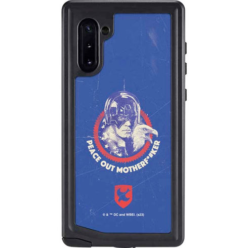 DC Comics Peacemaker Peace Out Galaxy Note 10 Waterproof Case