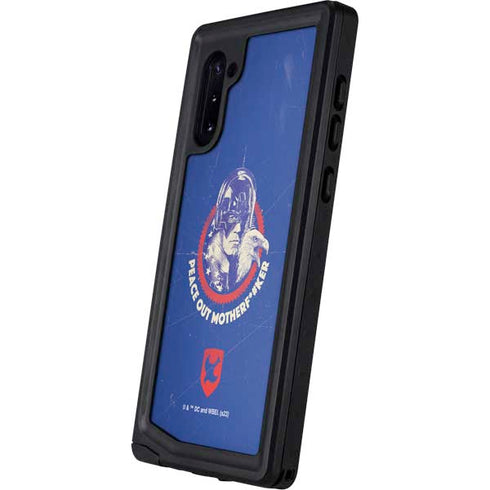 DC Comics Peacemaker Peace Out Galaxy Note 10 Waterproof Case