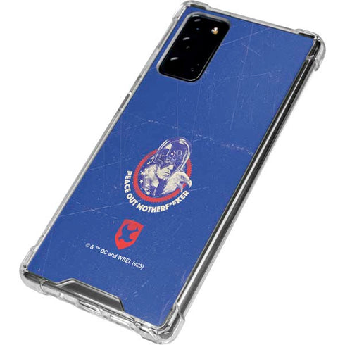 DC Comics Peacemaker Peace Out Galaxy Note20 5G Clear Case