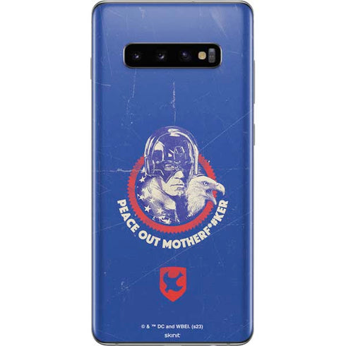 DC Comics Peacemaker Peace Out Galaxy S10 Plus Skin