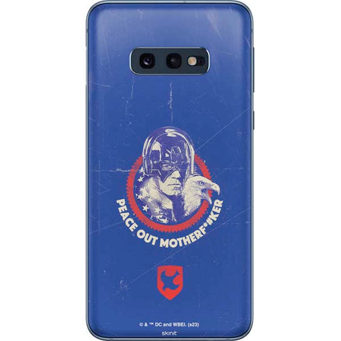 DC Comics Peacemaker Peace Out Galaxy S10e Skin