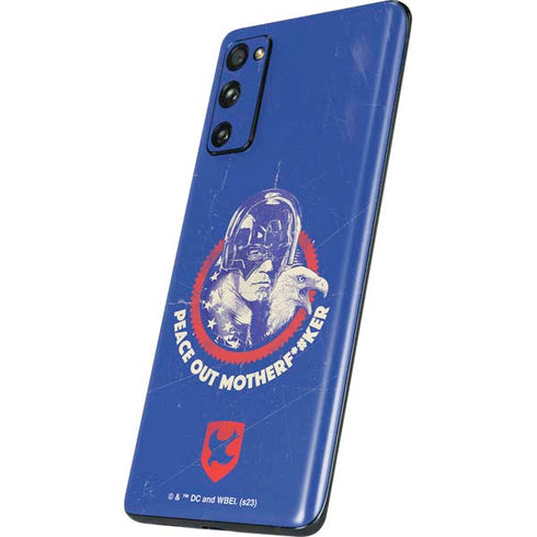 DC Comics Peacemaker Peace Out Galaxy S20 Fan Edition Skin