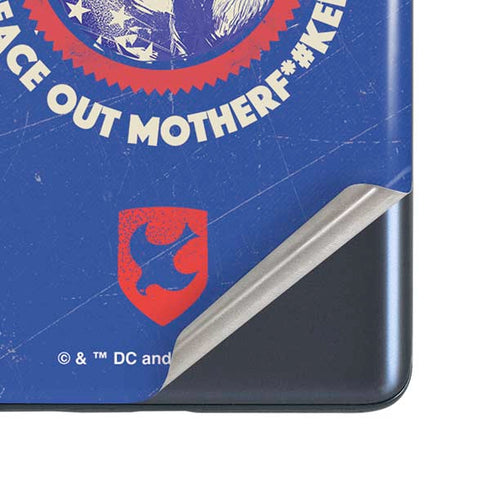 DC Comics Peacemaker Peace Out Galaxy S20 Fan Edition Skin