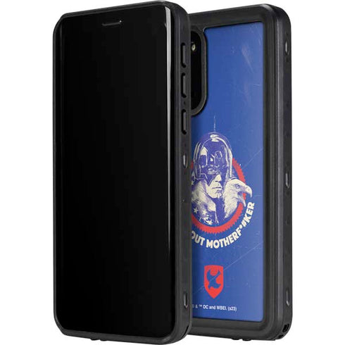 DC Comics Peacemaker Peace Out Galaxy S20 Plus Waterproof Case