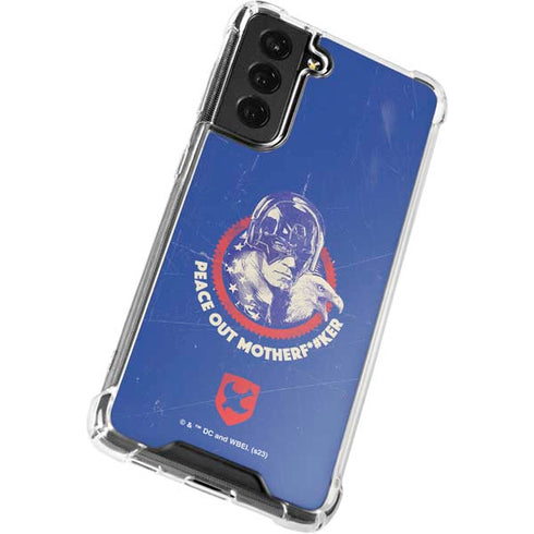 DC Comics Peacemaker Peace Out Galaxy S21 FE Clear Case