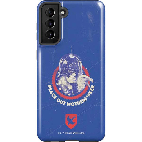 DC Comics Peacemaker Peace Out Galaxy S21 Plus 5G Pro Case