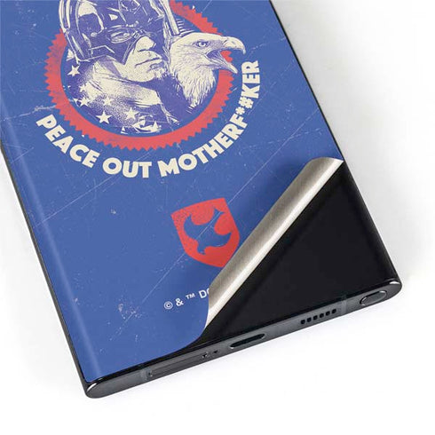 DC Comics Peacemaker Peace Out Galaxy S22 Ultra Skin