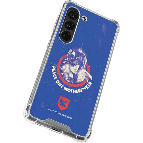 DC Comics Peacemaker Peace Out Galaxy S23 Clear Case