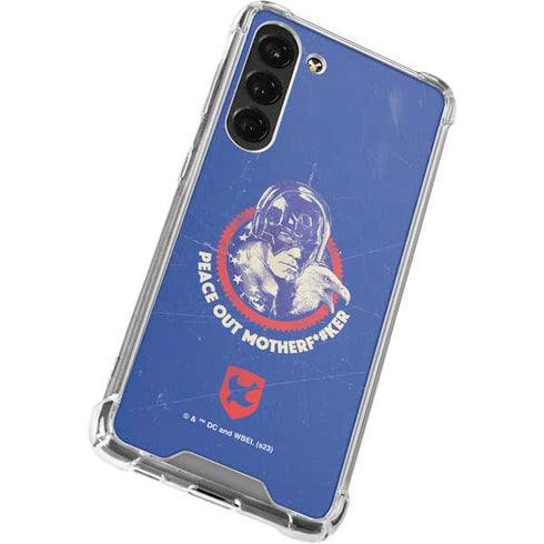 DC Comics Peacemaker Peace Out Galaxy S23 Plus Clear Case