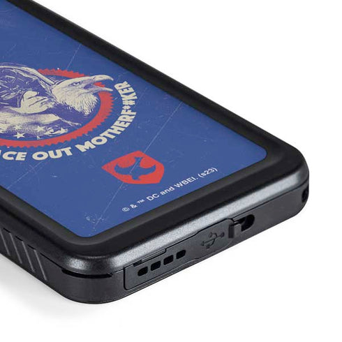 DC Comics Peacemaker Peace Out Galaxy S23 Plus Waterproof Case