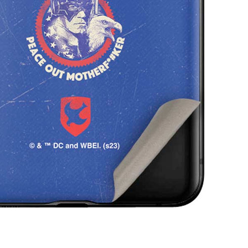 DC Comics Peacemaker Peace Out Galaxy Z Flip Skin