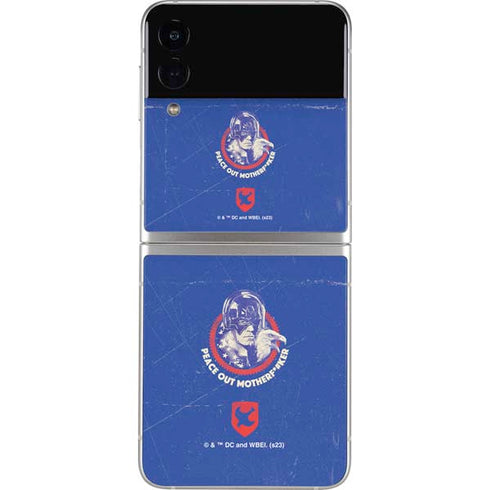 DC Comics Peacemaker Peace Out Galaxy Z Flip3 5G Skin
