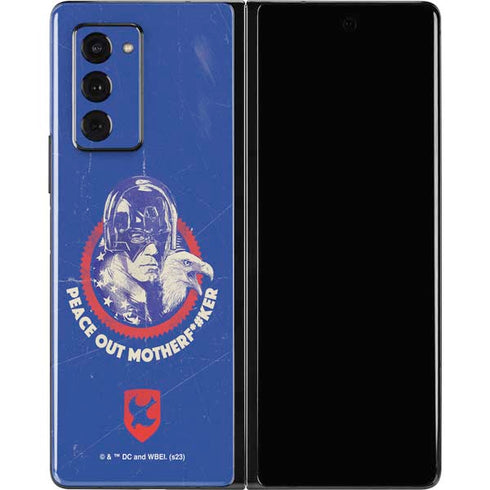 DC Comics Peacemaker Peace Out Galaxy Z Fold2 5G Skin