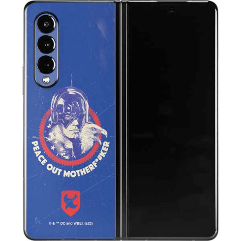 DC Comics Peacemaker Peace Out Galaxy Z Fold3 5G Skin