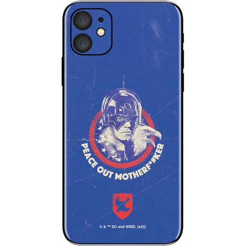 DC Comics Peacemaker Peace Out iPhone 11 Skin