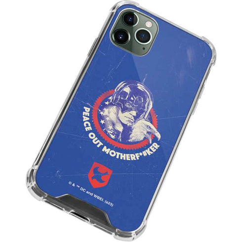 DC Comics Peacemaker Peace Out iPhone 12 Pro Max Clear Case
