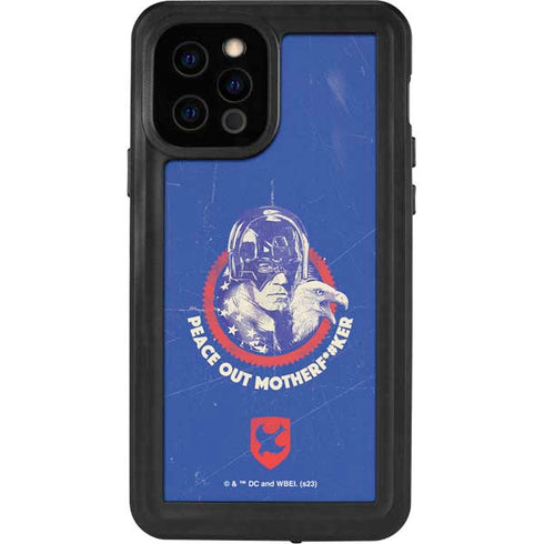 DC Comics Peacemaker Peace Out iPhone 12 Pro Waterproof Case