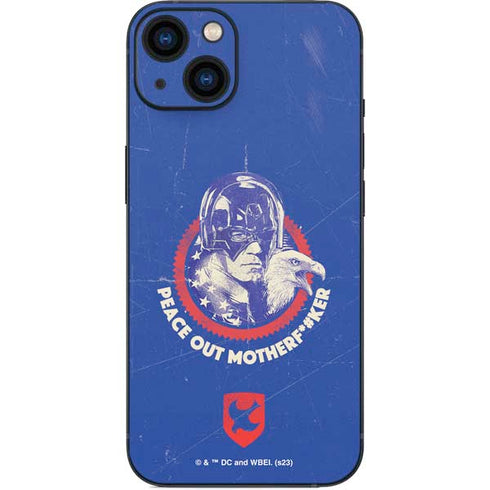 DC Comics Peacemaker Peace Out iPhone 14 Plus Skin