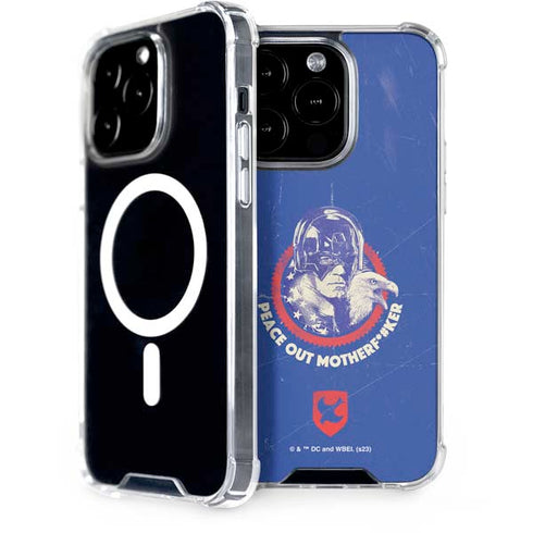 DC Comics Peacemaker Peace Out iPhone 14 Pro MagSafe Case