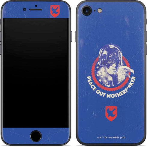 DC Comics Peacemaker Peace Out iPhone 8 Skin