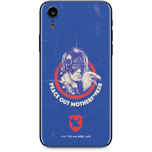 DC Comics Peacemaker Peace Out iPhone XR Skin