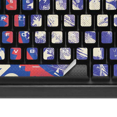 DC Comics Peacemaker Peace Out K95 RGB PLATINUM Mechanical Gaming Keyboard Skin