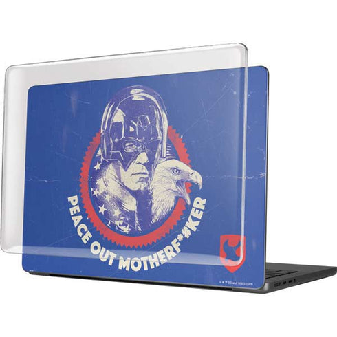 DC Comics Peacemaker Peace Out MacBook Pro 14in (2021-24) Case plus Skin